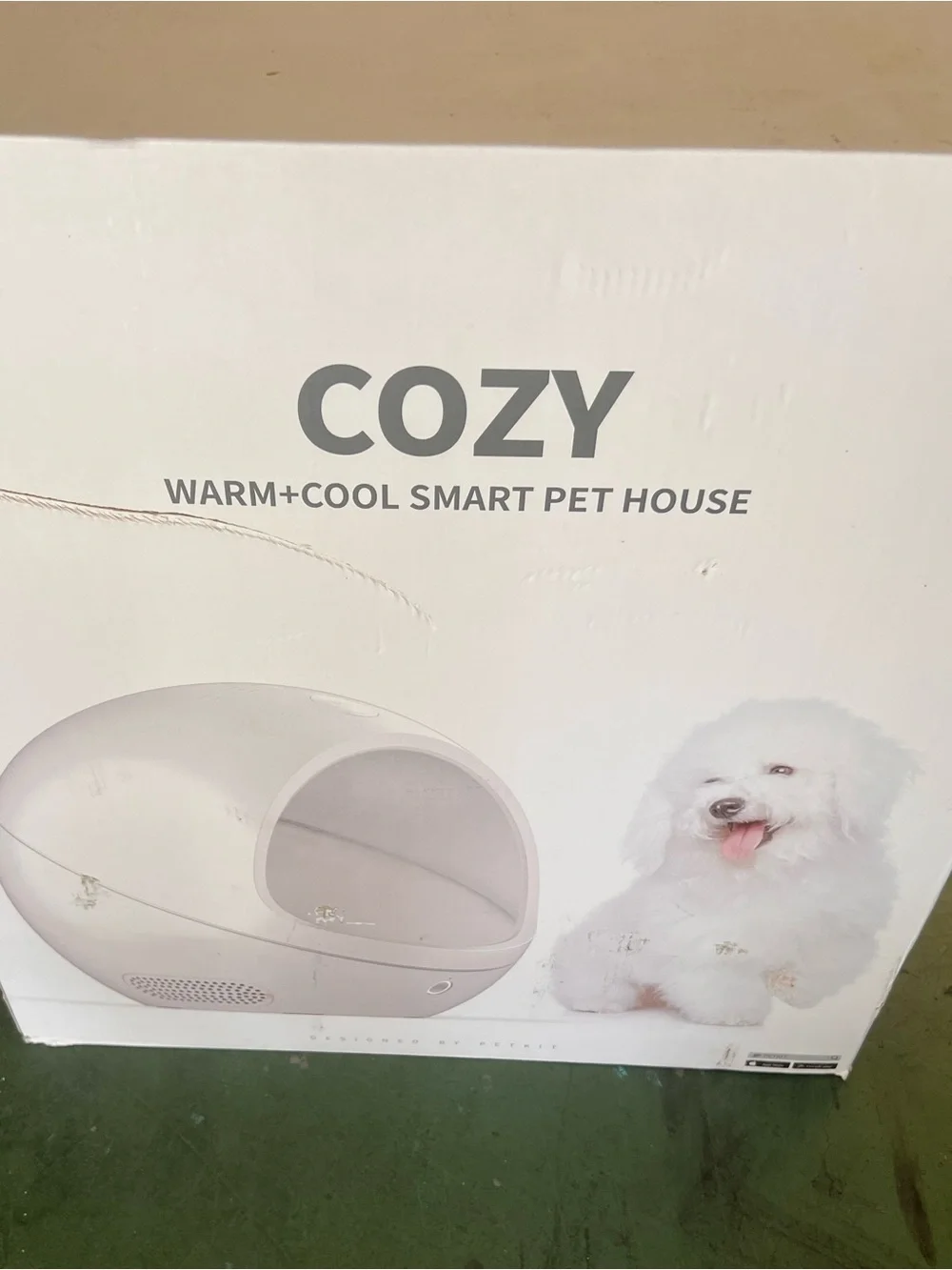 Warm+Cool Smart Pet House - White